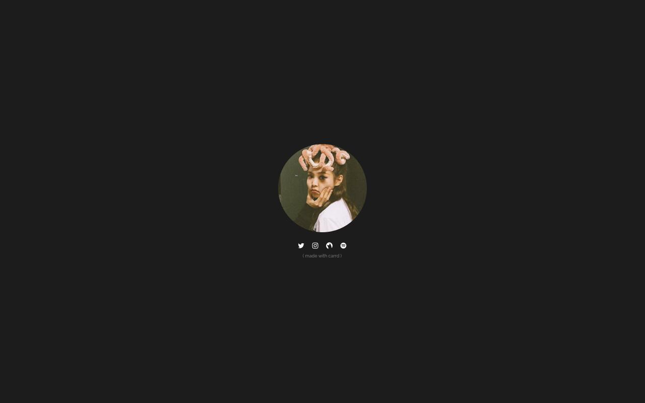 Carrd profile picture for @avenger